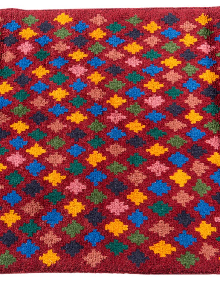 Detail image of  2' 9 x 9' 7  Hand Knotted Balouch Wool Runner Rug