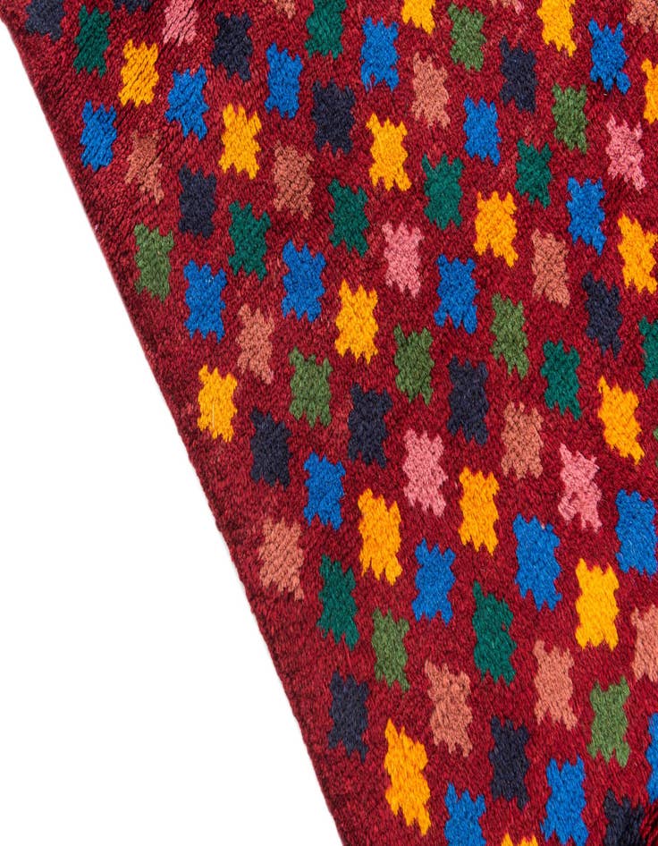 Detail image of  2' 9 x 9' 7  Hand Knotted Balouch Wool Runner Rug