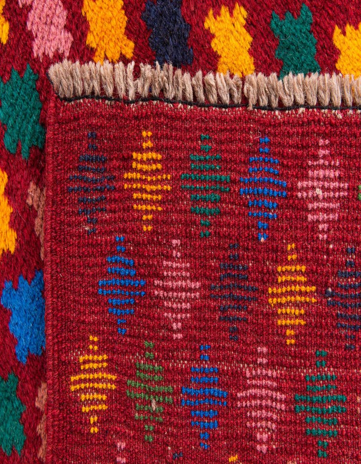 Detail image of  2' 9 x 9' 7  Hand Knotted Balouch Wool Runner Rug