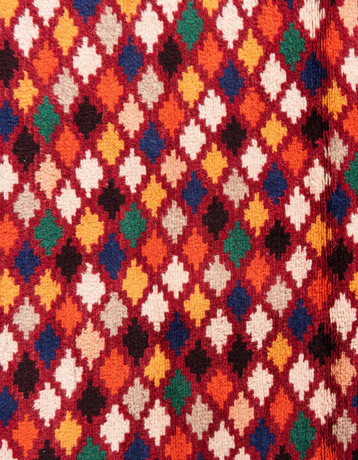 Detail image of  2' 9 x 9' 5  Hand Knotted Balouch Wool Runner Rug