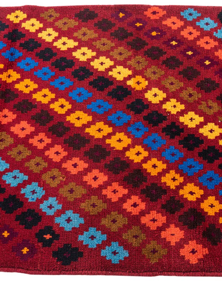 Detail image of  2' 9 x 9' 1  Hand Knotted Balouch Wool Runner Rug