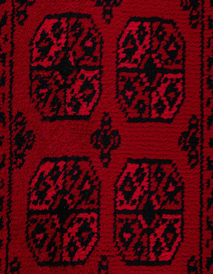 Detail image of  3' x 10' 11  Hand Knotted Balouch Persian Wool Runner Rug