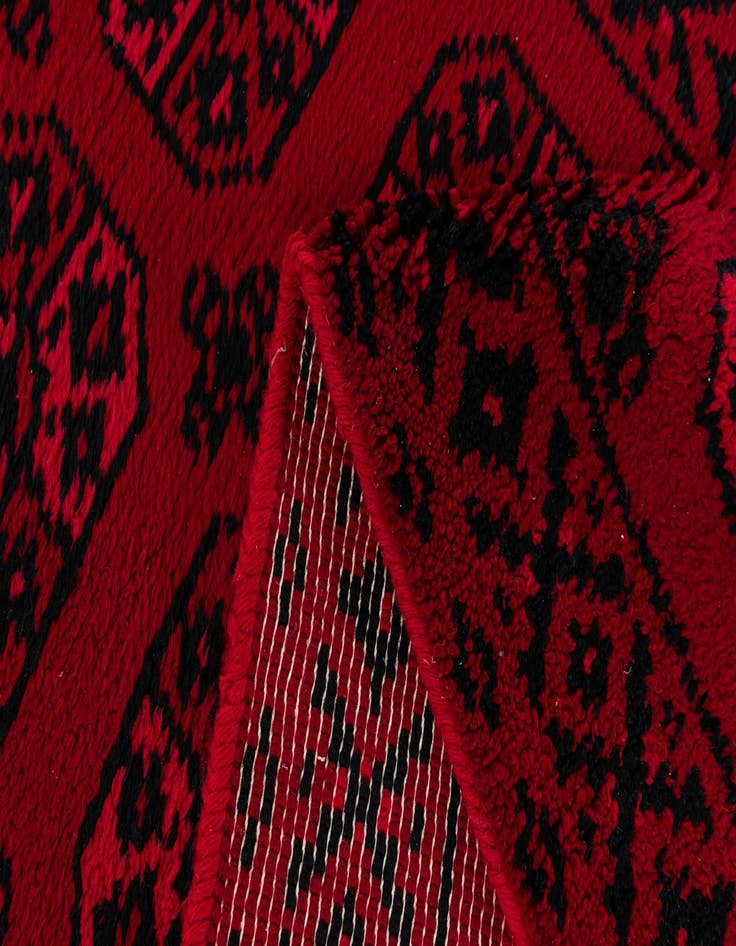 Detail image of  3' x 10' 11  Hand Knotted Balouch Persian Wool Runner Rug