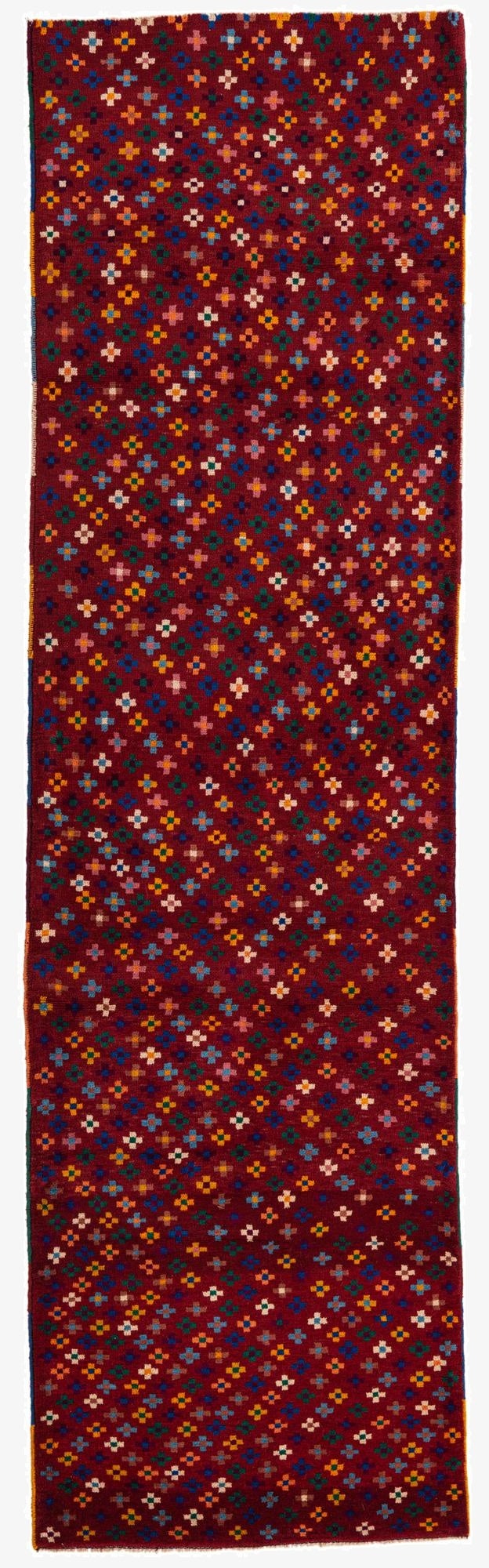  2' 10 x 10'  Hand Knotted Balouch Wool Runner Rug