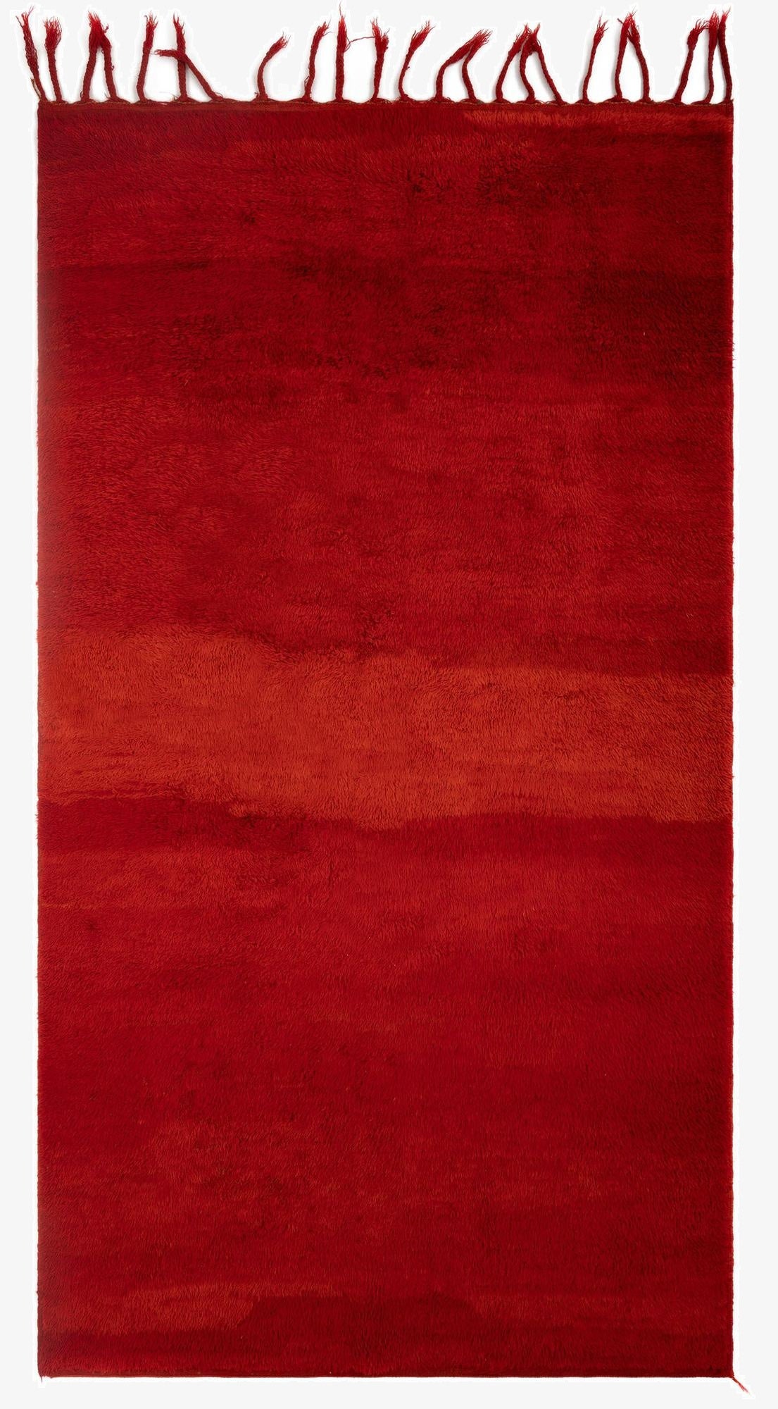  5' 9 x 10' 9 Beni Ouarain Wool Runner Rug