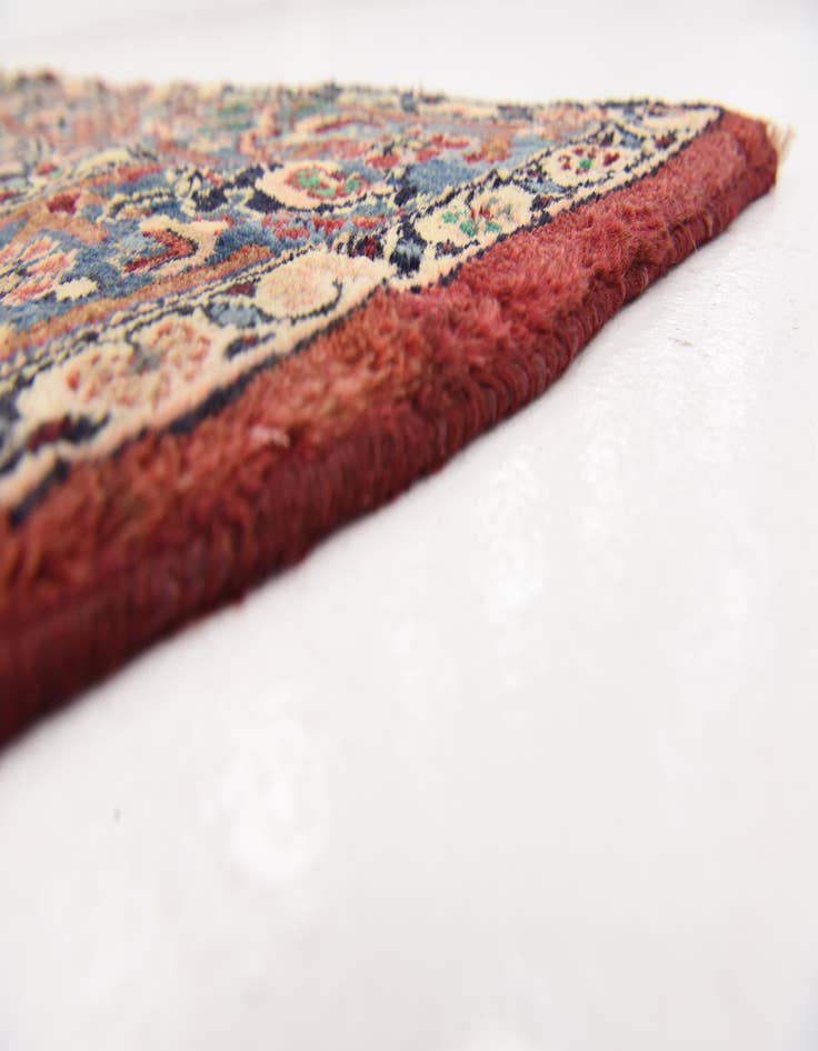 Detail image of  4' 4 x 11'  Hand Knotted Bidjar Persian Wool Runner Rug