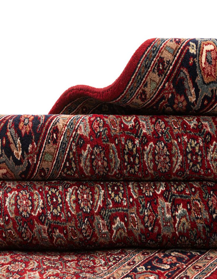 Detail image of  5' 4 x 10' 10  Hand Knotted Bidjar Wool Runner Rug