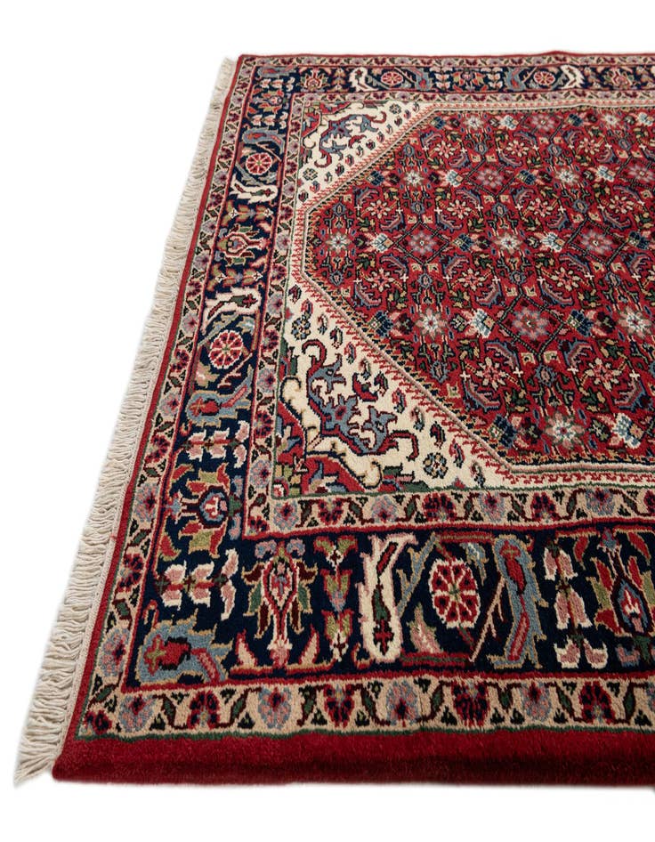 Detail image of  5' 3 x 11' 2  Hand Knotted Bidjar Wool Runner Rug