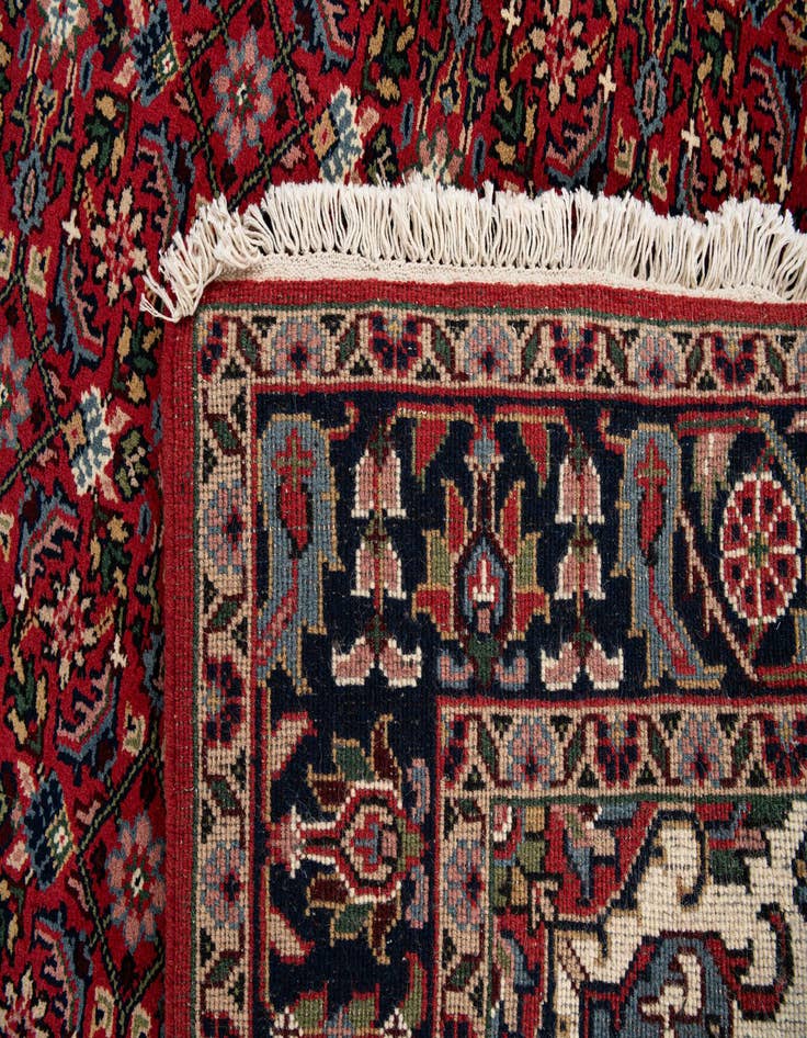 Detail image of  5' 3 x 11' 2  Hand Knotted Bidjar Wool Runner Rug