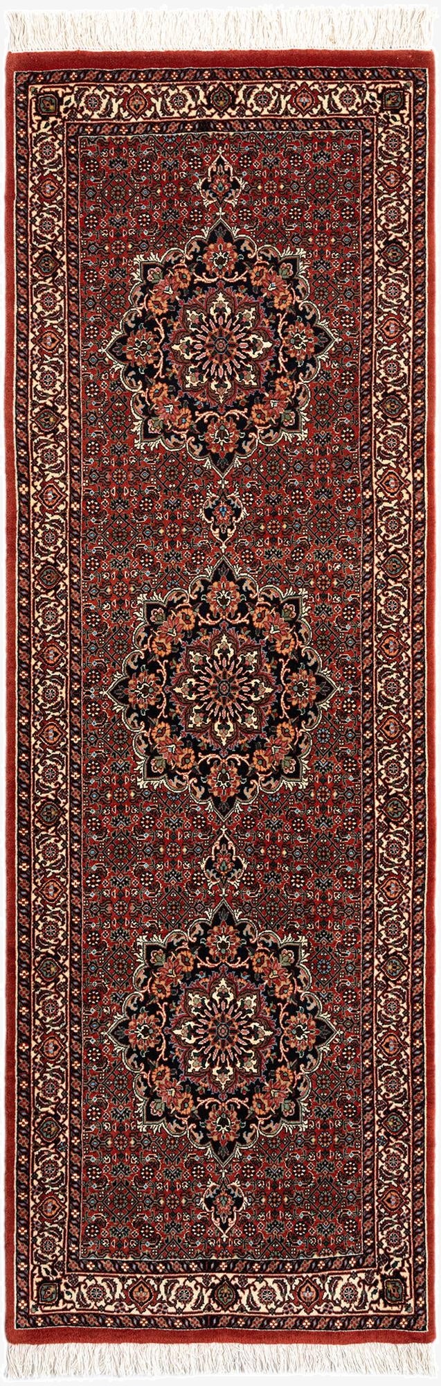  2' 5 x 7' 4 Bidjar Wool Runner Rug