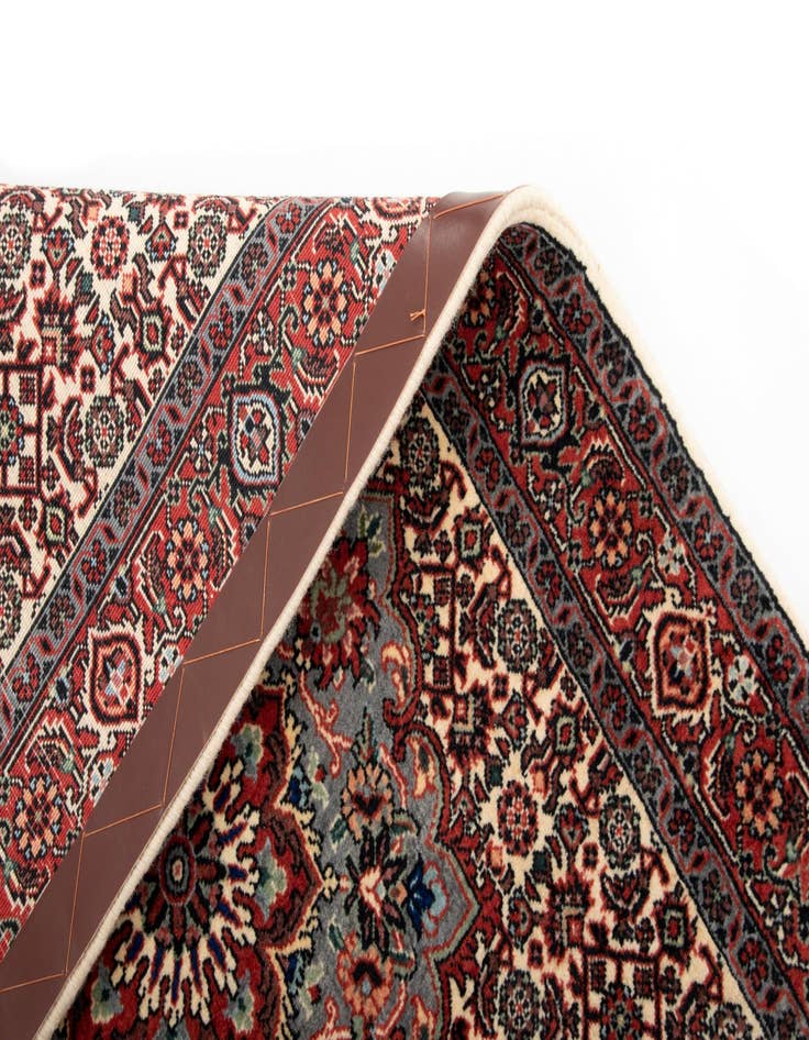 Detail image of  2' 5 x 8' 10 Bidjar With Silk Runner Rug