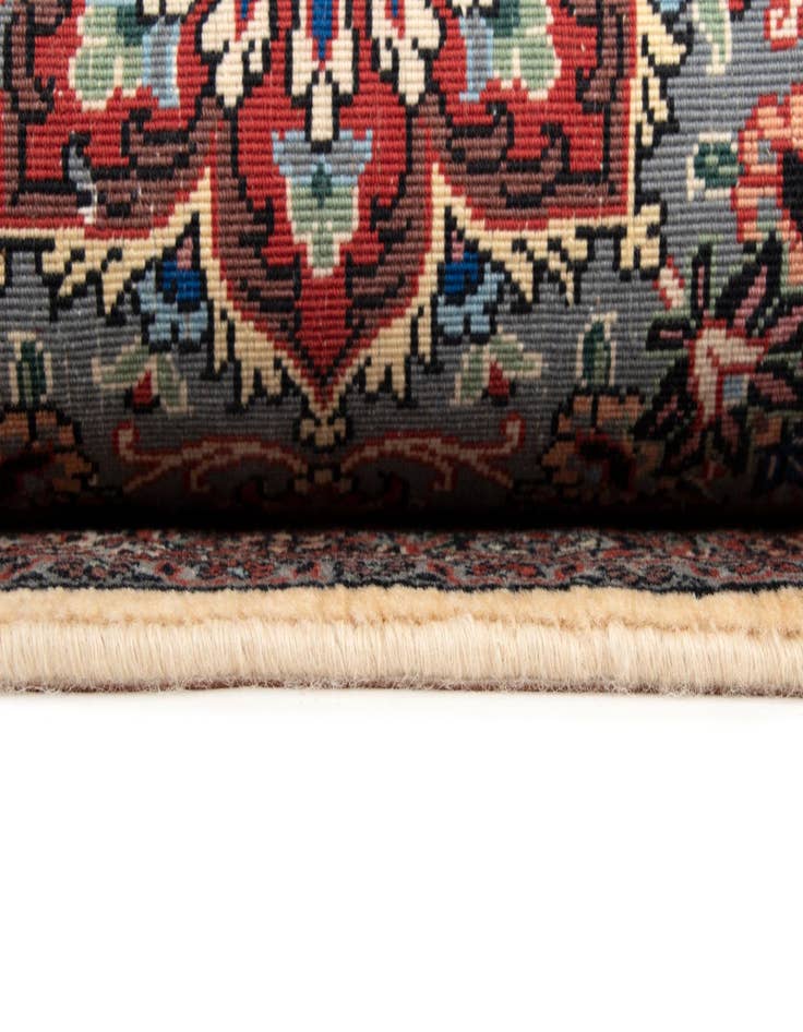 Detail image of  2' 5 x 8' 10 Bidjar With Silk Runner Rug