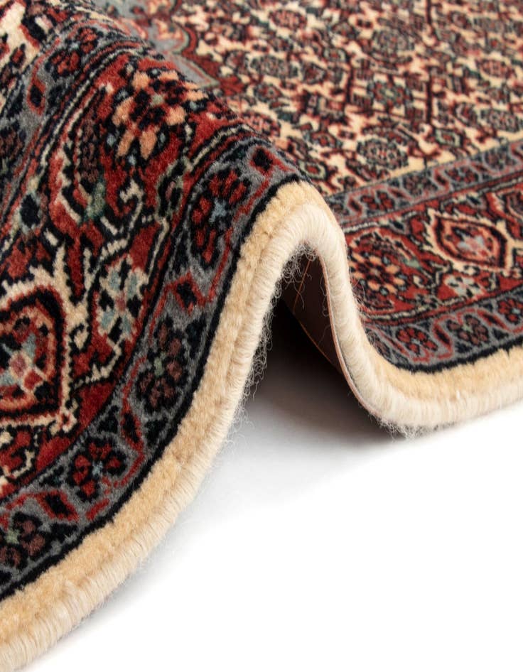 Detail image of  2' 5 x 8' 10 Bidjar With Silk Runner Rug