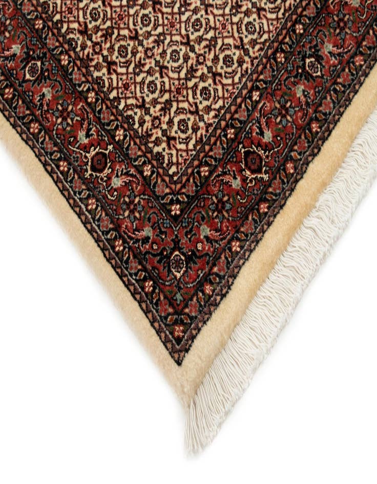 Detail image of  2' 7 x 8' 2 Bidjar With Silk Runner Rug