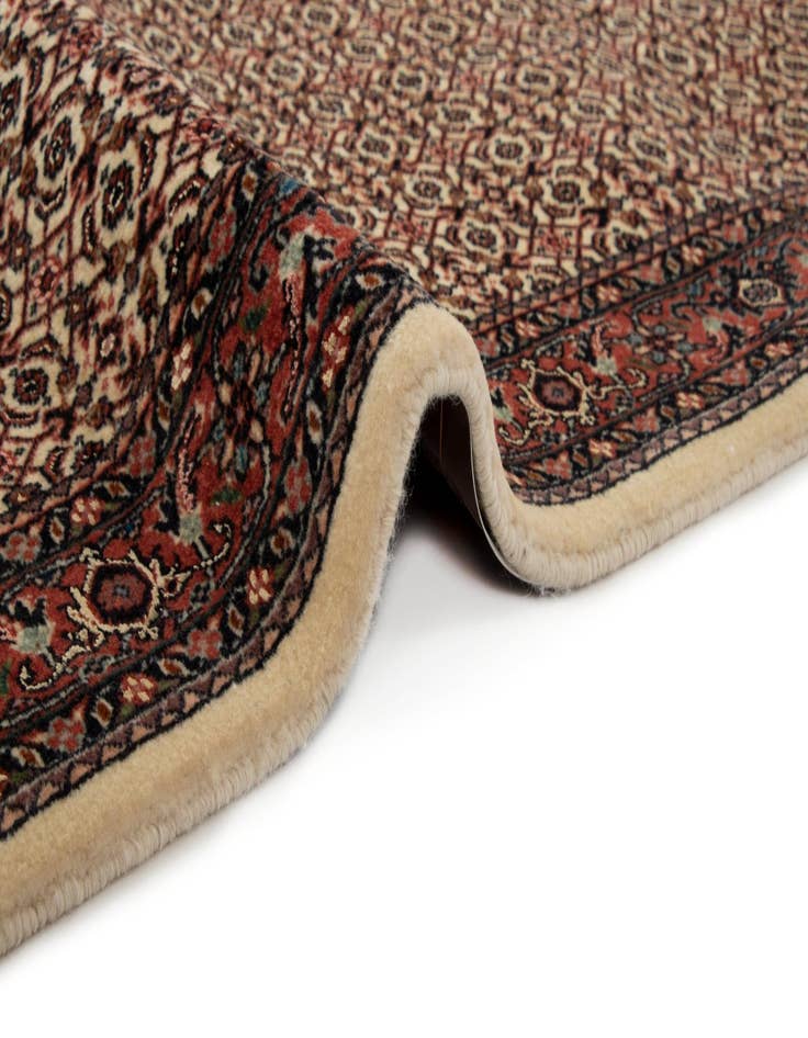 Detail image of  2' 7 x 8' 2 Bidjar With Silk Runner Rug