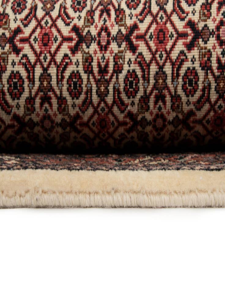 Detail image of  2' 7 x 8' 2 Bidjar With Silk Runner Rug