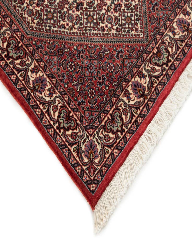 Detail image of  2' 7 x 10' 4 Bidjar With Silk Runner Rug