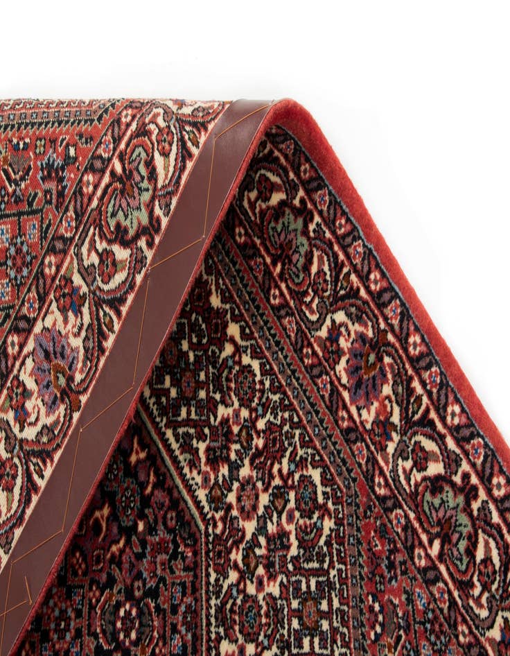 Detail image of  2' 7 x 10' 4 Bidjar With Silk Runner Rug