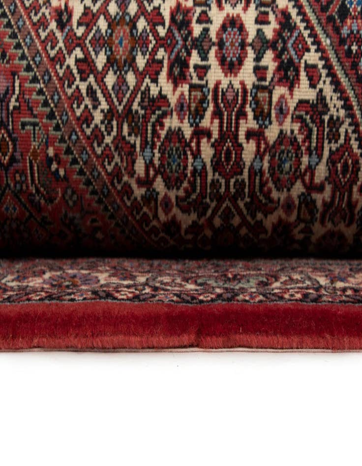 Detail image of  2' 7 x 10' 4 Bidjar With Silk Runner Rug