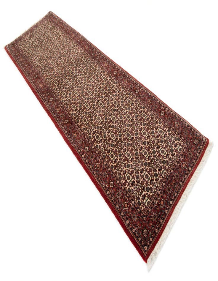 Detail image of  2' 8 x 10' 7 Bidjar With Silk Runner Rug