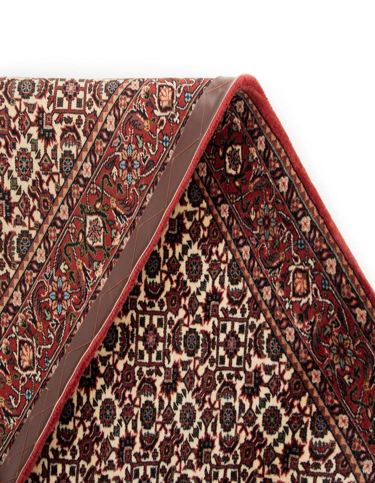 Detail image of  2' 8 x 10' 7 Bidjar With Silk Runner Rug