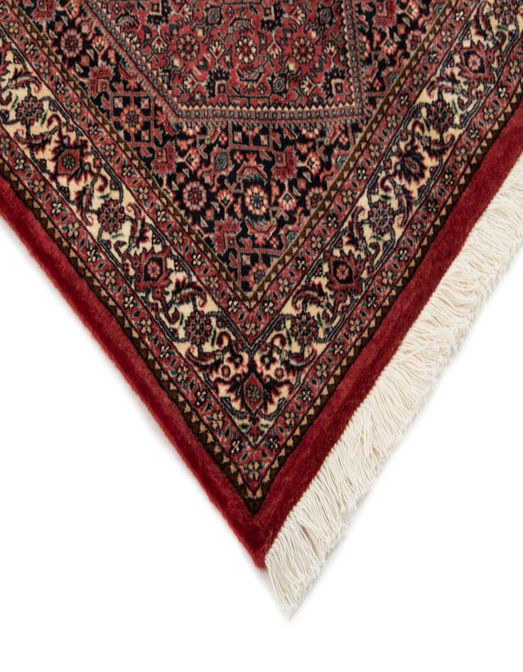 Detail image of  2' 5 x 8' 11 Bidjar With Silk Runner Rug