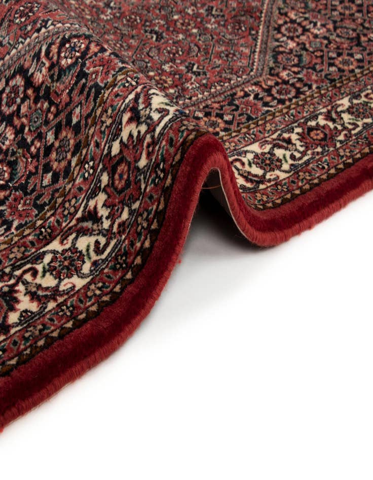 Detail image of  2' 5 x 8' 11 Bidjar With Silk Runner Rug