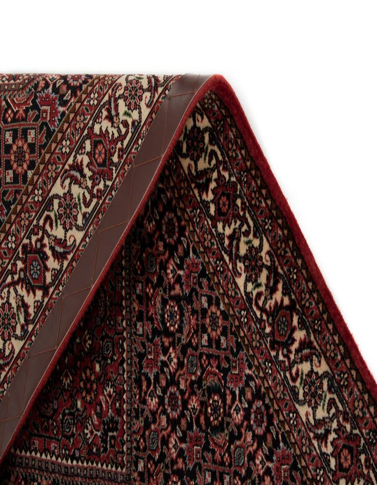 Detail image of  2' 5 x 8' 11 Bidjar With Silk Runner Rug