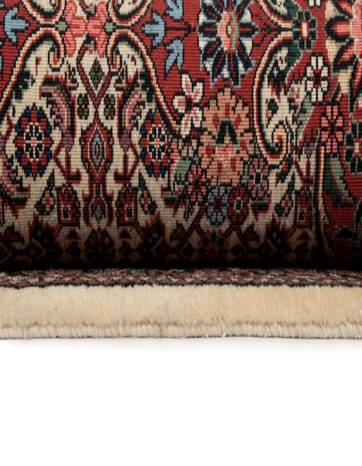 Detail image of  2' 10 x 9' 7 Bidjar With Silk Runner Rug