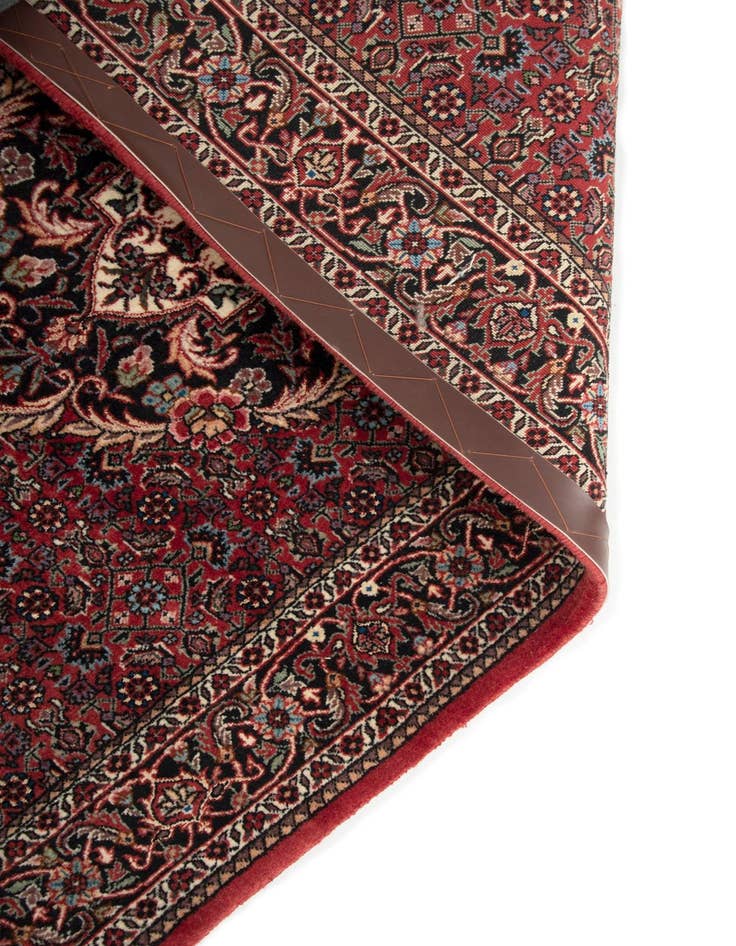 Detail image of  2' 9 x 13' 3 Bidjar With Silk Runner Rug