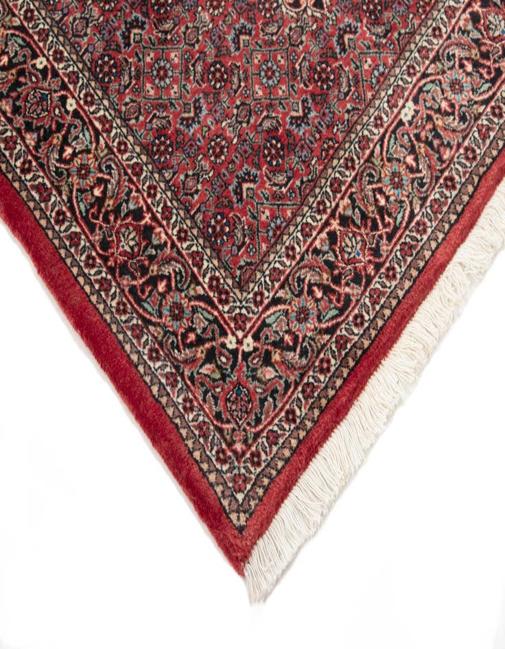 Detail image of  2' 9 x 13' 3 Bidjar With Silk Runner Rug