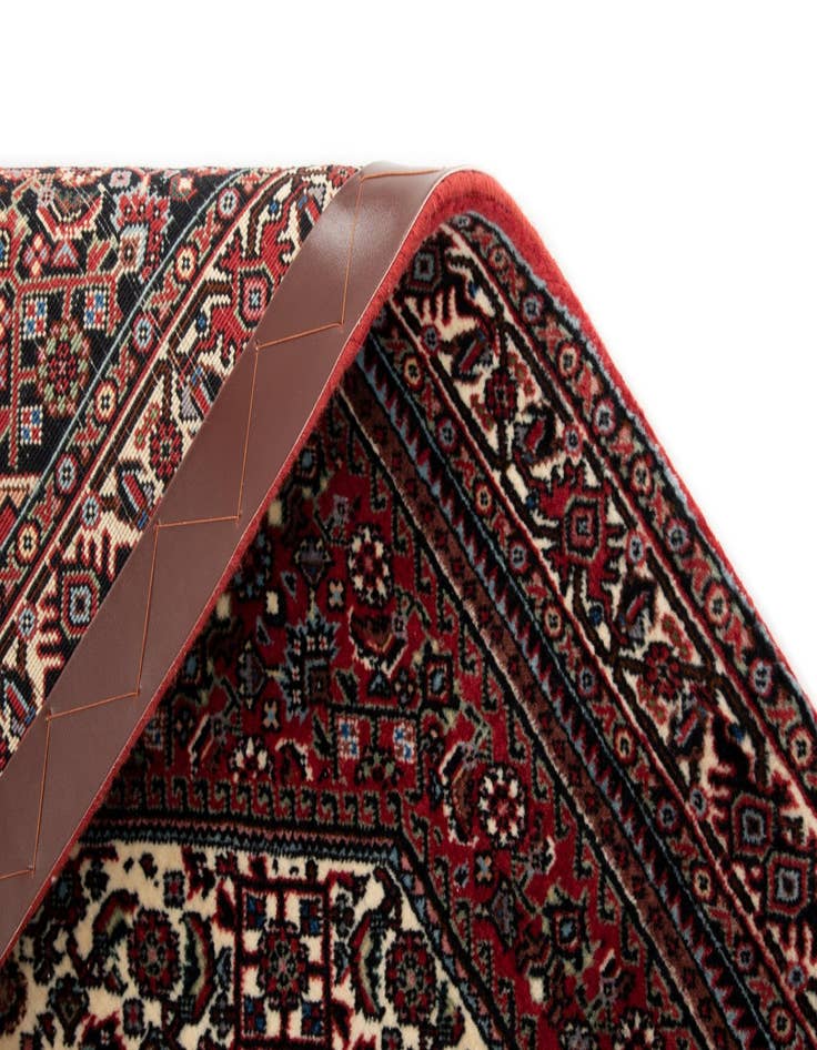 Detail image of  2' 4 x 4' 11 Bidjar With Silk Runner Rug