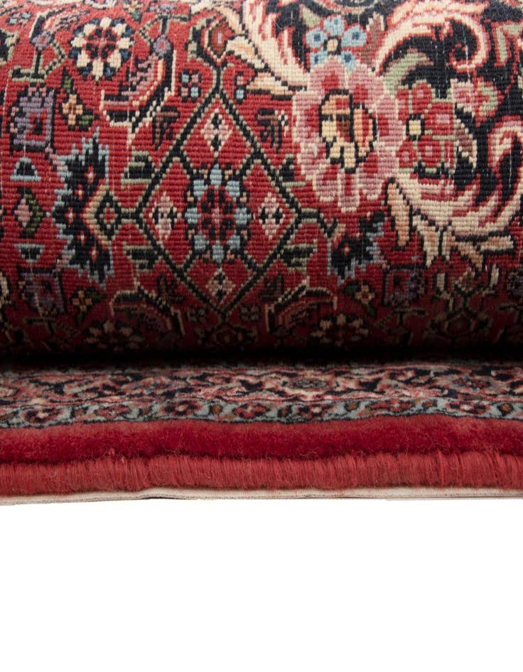 Detail image of  2' 5 x 4' 7 Bidjar With Silk Runner Rug