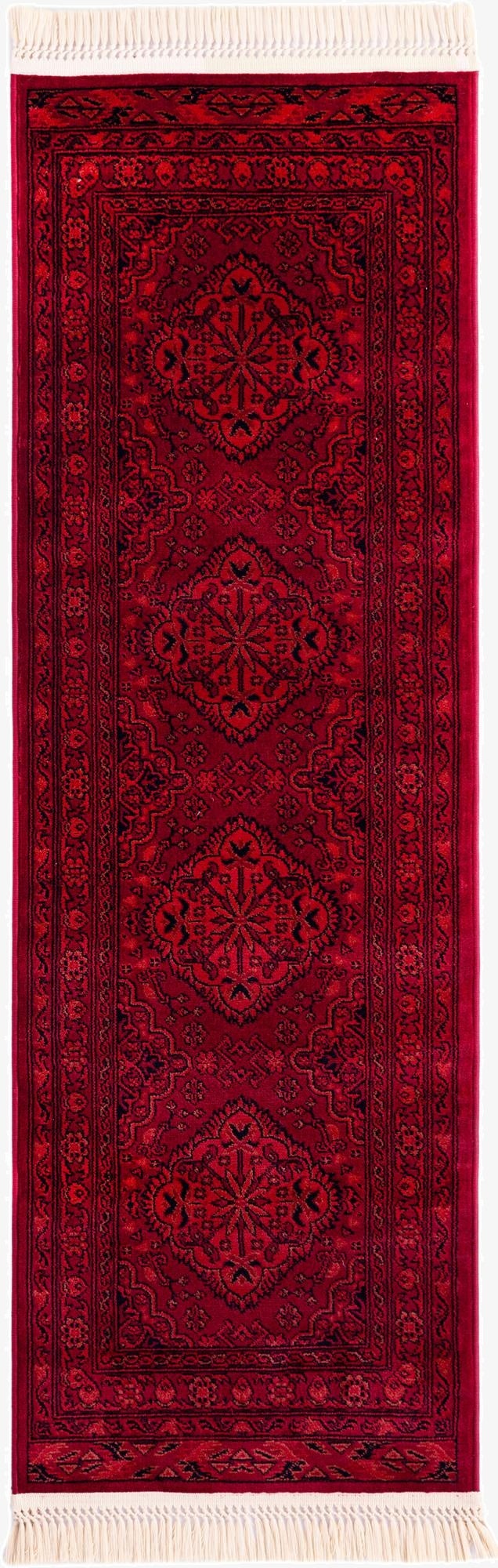  2' x 6' 1 Bokhara Runner Rug