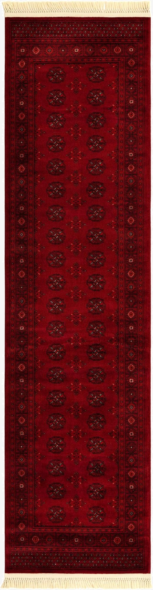  2' 7 x 10' Bokhara Runner Rug