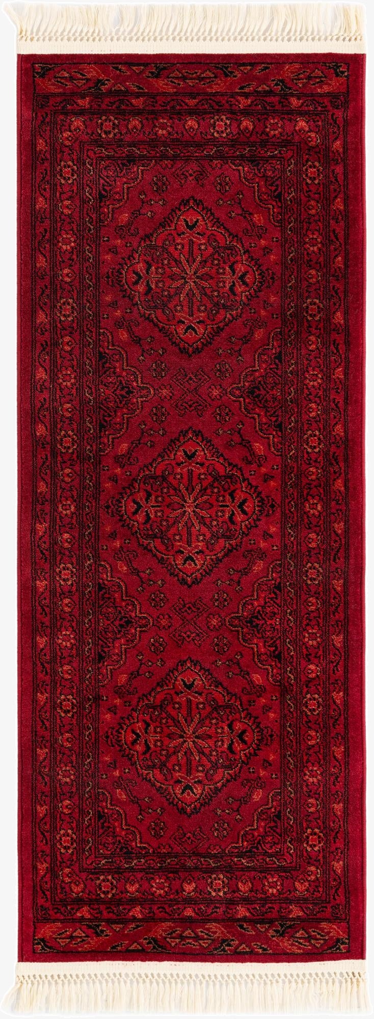  2' x 5' 3 Bokhara Runner Rug