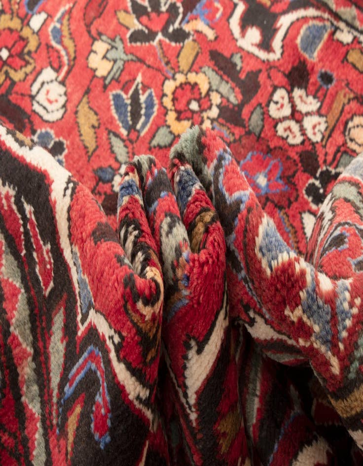 Detail image of  5' 1 x 10' 4  Hand Knotted Bortschalu Persian Wool Runner Rug