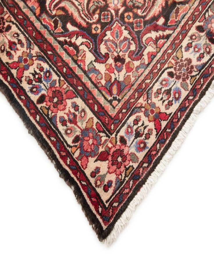 Detail image of  5' 1 x 10' 4  Hand Knotted Bortschalu Persian Wool Runner Rug