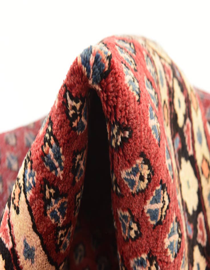 Detail image of  3' 9 x 10' 9  Hand Knotted Botemir Persian Wool Runner Rug