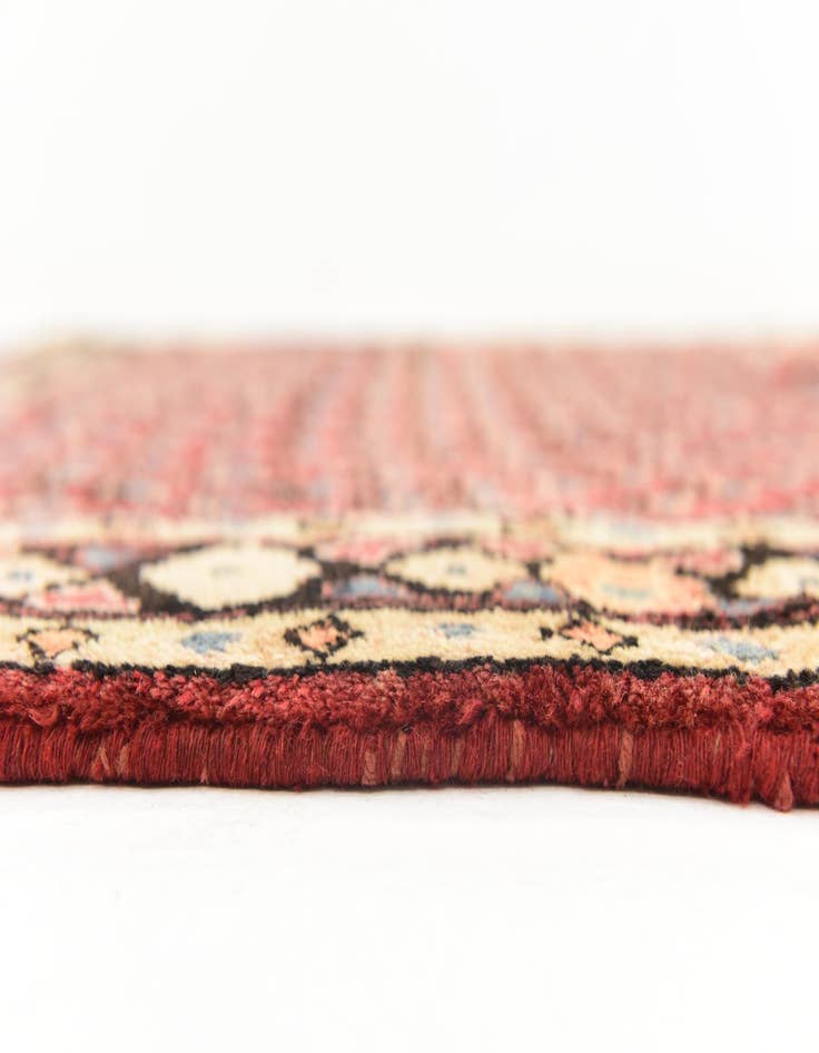 Detail image of  3' 9 x 10' 9  Hand Knotted Botemir Persian Wool Runner Rug