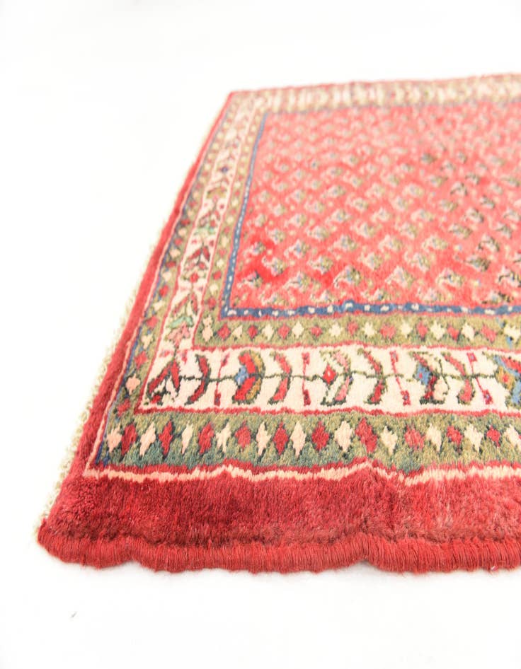 Detail image of  3' 5 x 10' 2  Hand Knotted Botemir Persian Wool Runner Rug