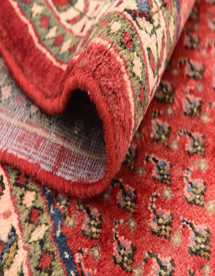 Detail image of  3' 5 x 10' 2  Hand Knotted Botemir Persian Wool Runner Rug