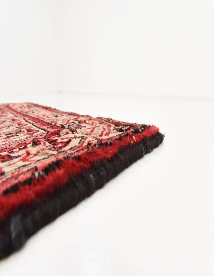 Detail image of  3' 6 x 9' 11  Hand Knotted Botemir Persian Wool Runner Rug