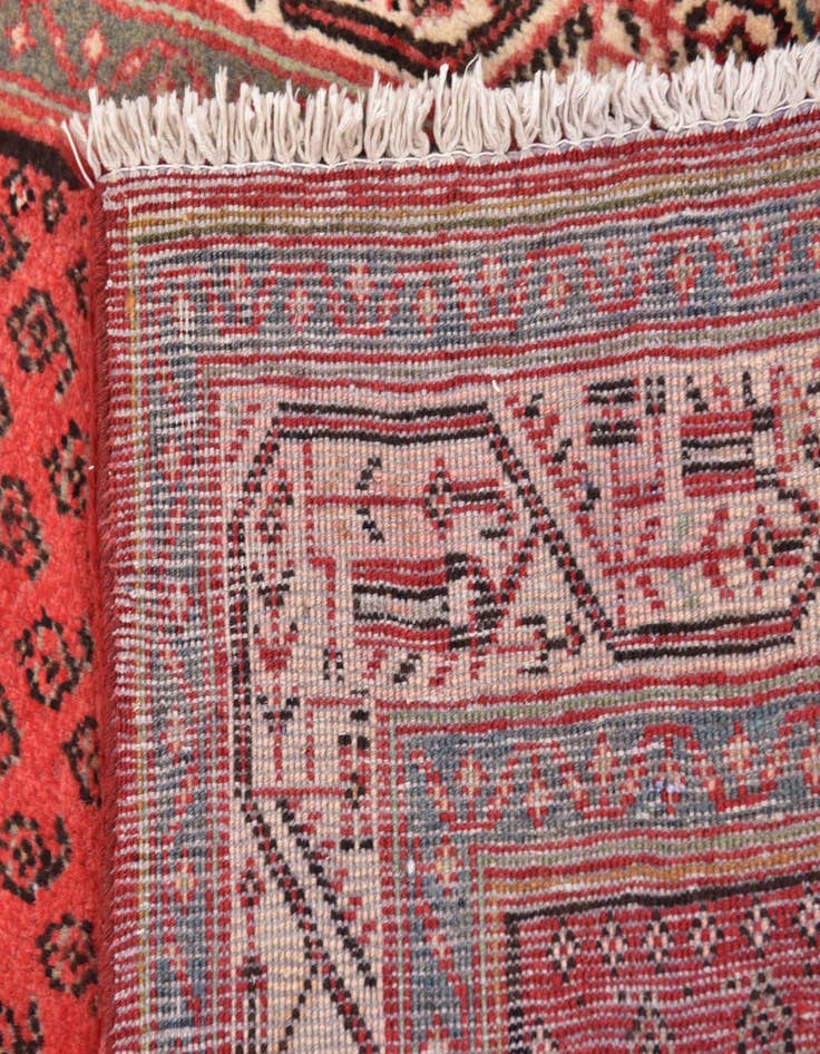 Detail image of  3' 7 x 10' 7  Hand Knotted Botemir Persian Wool Runner Rug