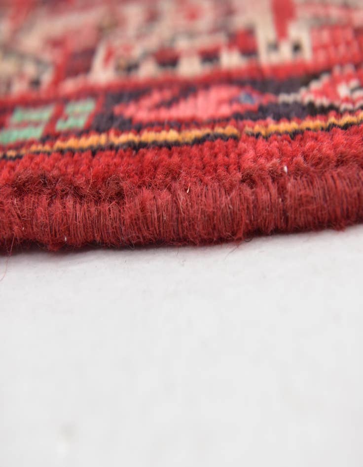 Detail image of  3' 7 x 10'  Hand Knotted Botemir Persian Wool Runner Rug