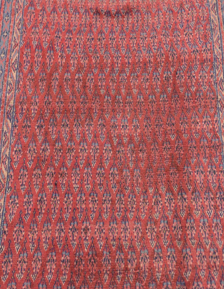 Detail image of  5' x 10'  Hand Knotted Botemir Persian Wool Runner Rug