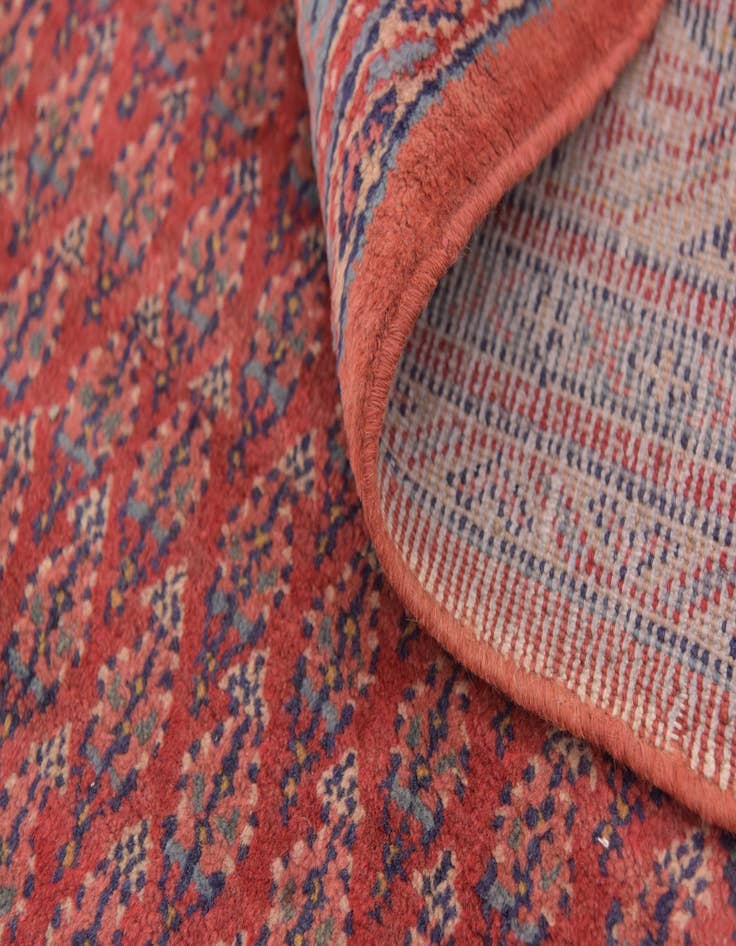 Detail image of  5' x 10'  Hand Knotted Botemir Persian Wool Runner Rug