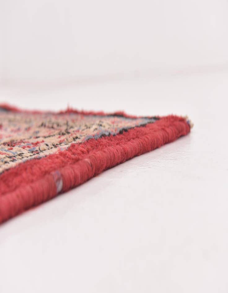 Detail image of  3' 9 x 10'  Hand Knotted Botemir Persian Wool Runner Rug