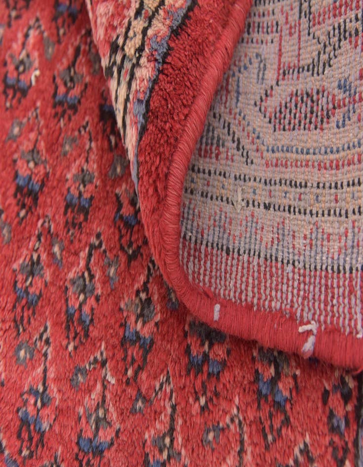 Detail image of  3' 9 x 10'  Hand Knotted Botemir Persian Wool Runner Rug