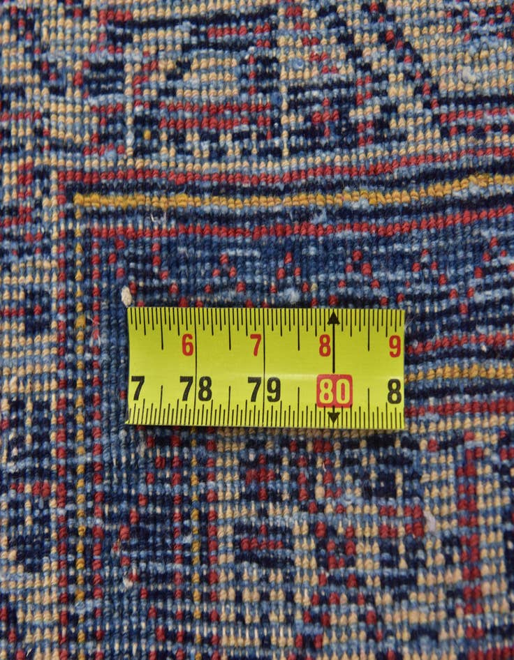 Detail image of 3' 6 x 10' Hand Knotted Botemir Persian Wool Runner Rug